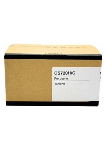 Lexmark CS720/CS725/CX720 Cy Muadil Toner Ekstra Yüksek Kapasiteli