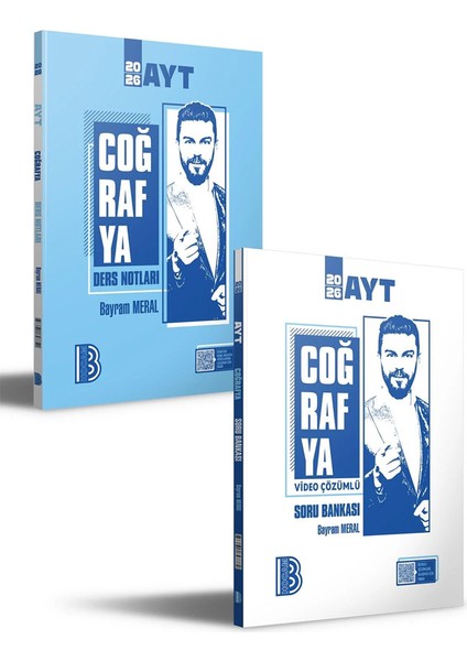 2026 Ayt Coğrafya Ders Notları ve Soru Bankası Seti Benim Hocam Yayınları