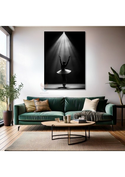 Kanvas Tablo Ev Ofis Duvar Tablosu Balerin Yeni Ev Hediyesi Kanvas Ev Dekoru