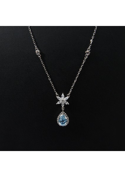 518 Ice Cut Gümüş Kolye