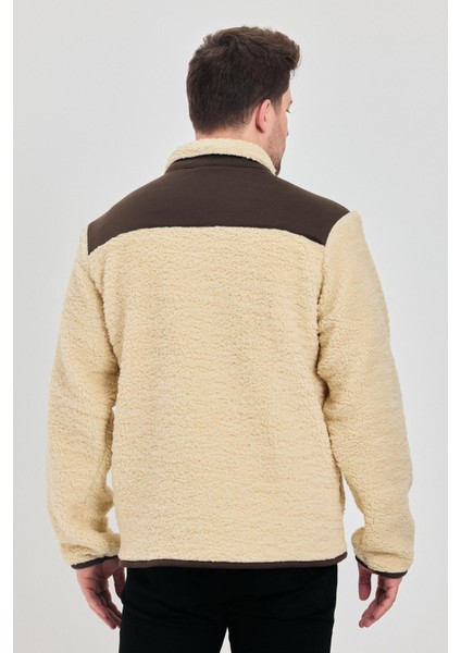 Erkek Kürklü Kışlık Sarı Salaş Peluş Ceket fırsatları