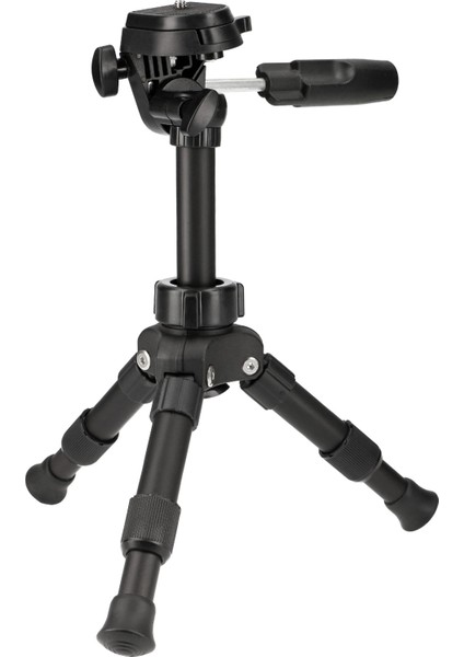 LT-257 Hafif ve Dayanıklı Kamera Tripodu 3-Yollu Kafa Hızlı Çıkarma Plakası & Su Terazisi