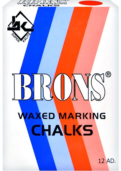 BR-255 Yağlı Tebeşir Kırmızı 12Lİ Kt fiyatları