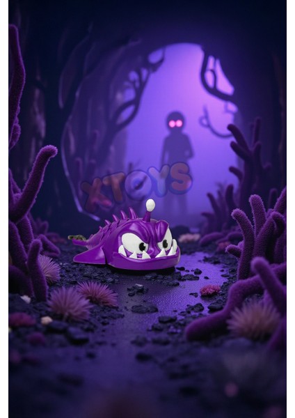 Scarefin Sinirli Balık Anahtarlık, Çanta Charmı ve Aksesuarı, Sevgiliye Hediye Konsept Halloween Oyuncak fırsatları