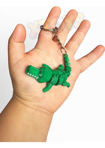 Crocodyo Timsah Anahtarlık, Çanta Charmı ve Aksesuarı, Sevgiliye Hediye Hareketli Oyuncak, Bursaspor modelleri