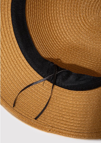 Kahverengi Hasır Şapka 1912996-70202