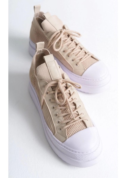 CH2601 - Triko Erkek Ayakkabı Bej