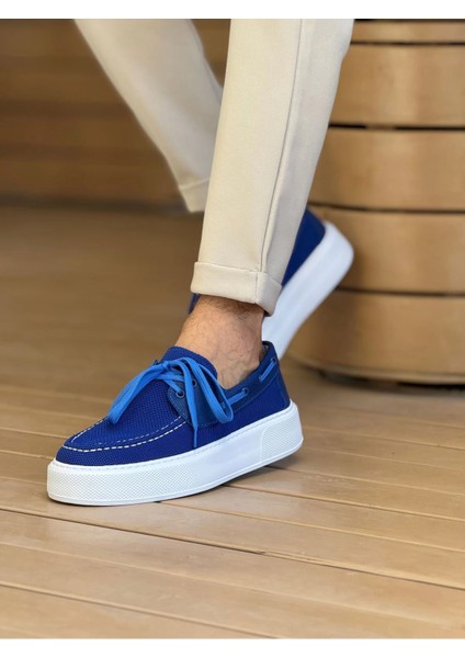 CH2602 - Triko Erkek Ayakkabı Mavı modelleri