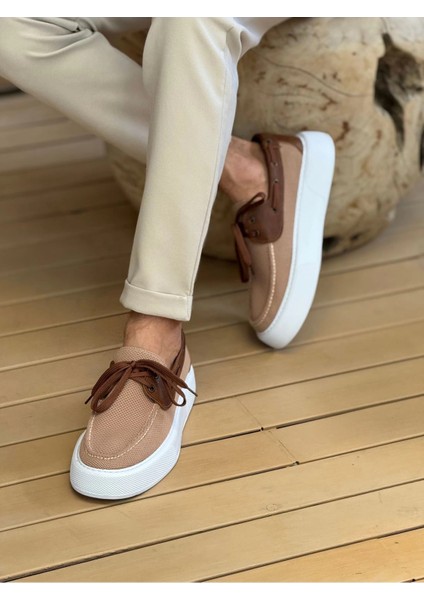 CH2602 - Triko Erkek Ayakkabı Taba indirimleri