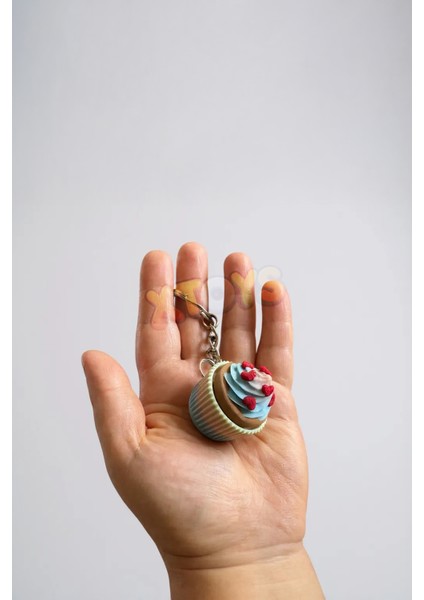 Snapcake Tıklanabilir Stres Giderici Kapkek Anahtarlık, Çanta Charmı ve Aksesuarı, Sevgiliye Hediye Konsept Oyuncak modelleri