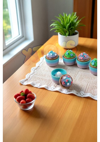 Snapcake Tıklanabilir Stres Giderici Kapkek Anahtarlık, Çanta Charmı ve Aksesuarı, Sevgiliye Hediye Konsept Oyuncak indirimleri