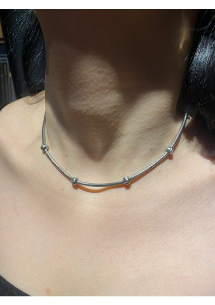 Galaxy Kadın Çelik Kolye