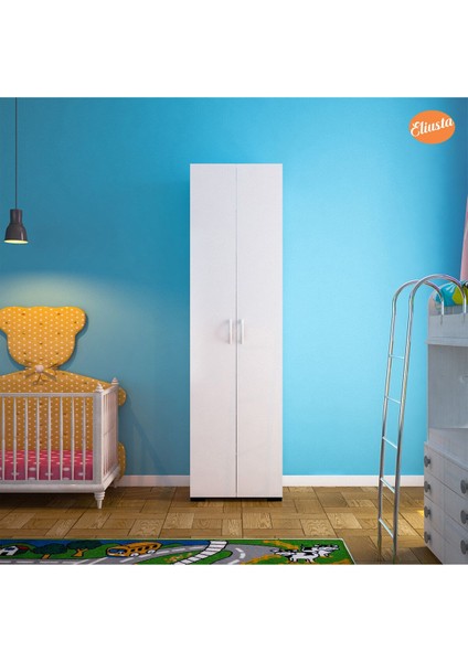 Çok Amaçlı Dolap Mutfak Dolabı Banyo Dolabı Çocuk Odası Dolabı 8 Raflı Dolap