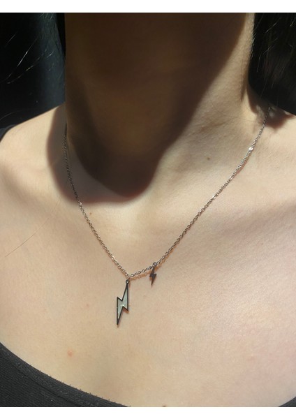 Lighthing Kadın Çelik Kolye