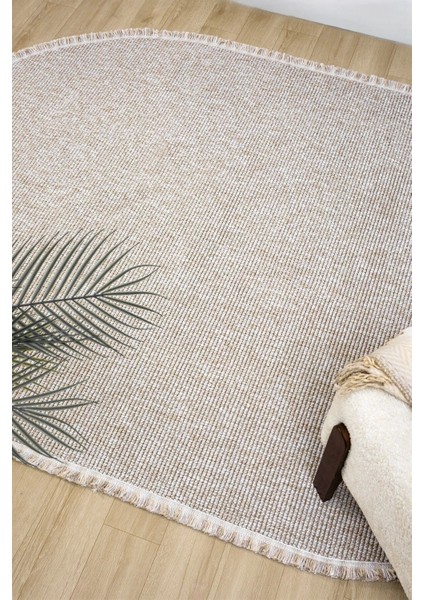 Bej Oval Dokuma Halı Salon Oturma Odası Yatak Odası Koridor Yolluk Halısı Bej Oval fırsatları