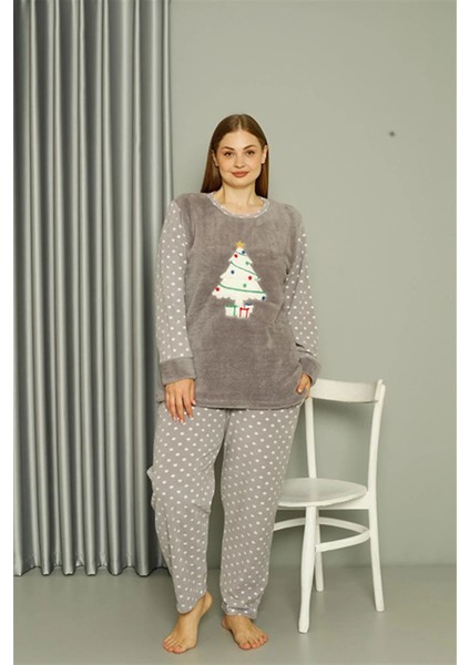 Polar Kadın Büyük Beden Gri Pijama Takımı fiyatları