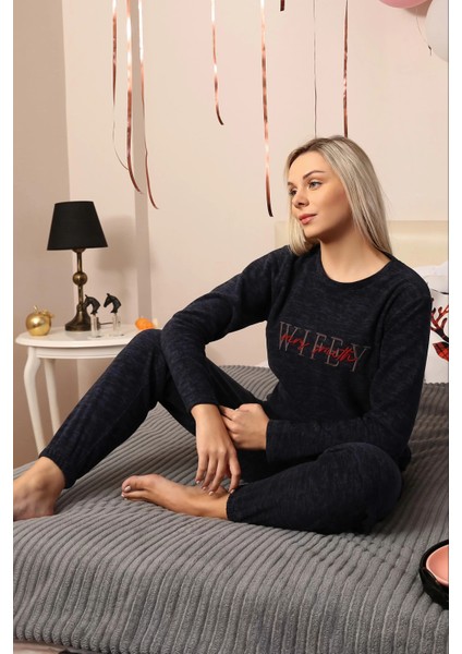 Polar Kadın Pijama Takımı Lacivert indirimleri