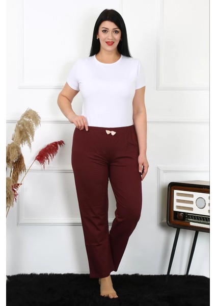 Kadın Pamuklu Büyük Beden Alt Pijama fırsatları