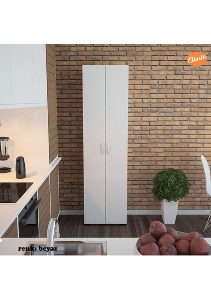 Çok Amaçlı Dolap Mutfak Dolabı Banyo Dolabı Çocuk Odası Dolabı 8 Raflı Dolap Kapaklı indirimleri