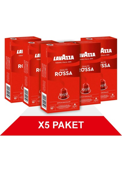 Qualità Rossa Kapsül Kahve 50 Adet
