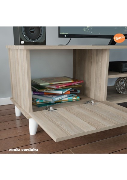 Tv Ünitesi Ofis Sehpası Raflı LCD Sehpası Televizyon Tv Sehpası Şık modelleri