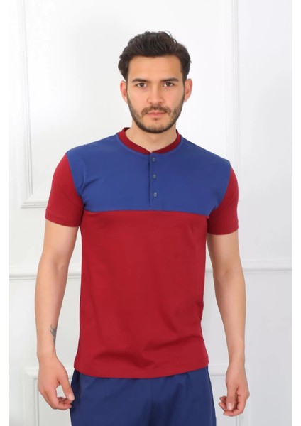 Erkek Penye 3'lü Parlamentmavi Parçalı Pijama Takımı fırsatları