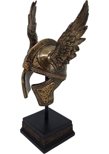 Iskandinav Mitolojisi Tanrı Odin'in Miğferi Dekoratif Koleksiyonluk Biblo | Dekoratif Masa Objeleri fiyatları