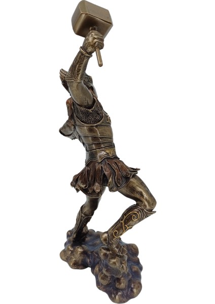 Iskandinav Mitolojik Tanrı Thor Koleksiyonluk Dekoratif Biblo | Mitolojik Dekoratif Obje fırsatları