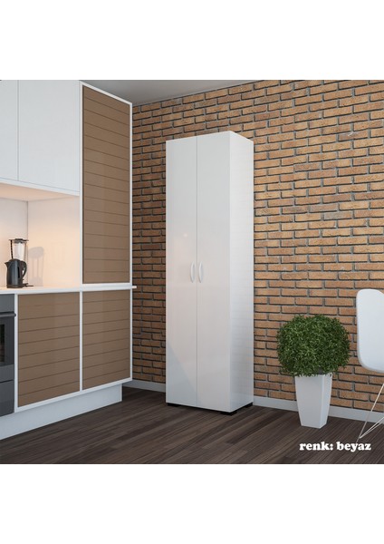 Ofis Dolabı Sekiz Raflı Cok Amaclı Dolap Mutfak Dolabı Banyo Dolabı