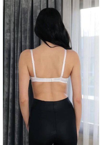 Kadın Destekli Balenli Sütyen Beyaz indirimleri