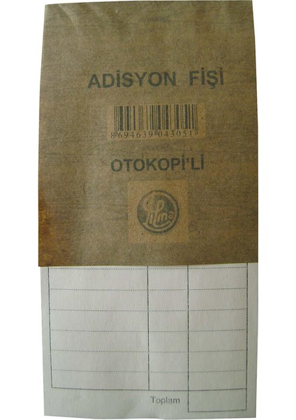 Adisyon Fişi Otokopili