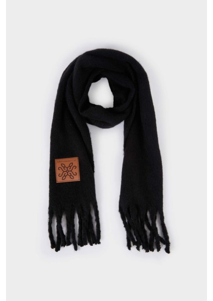 Kadın Dokuma Etiketli Atkı F3427AX25WN