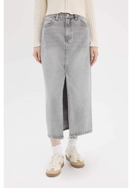 Long Fit Midi Jean Etek indirimleri