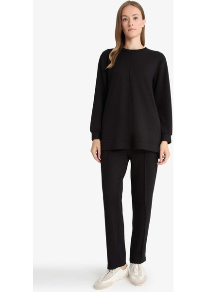 Regular Fit Bisiklet Yaka Uzun Kollu Tunik F5117AX25AU indirimleri