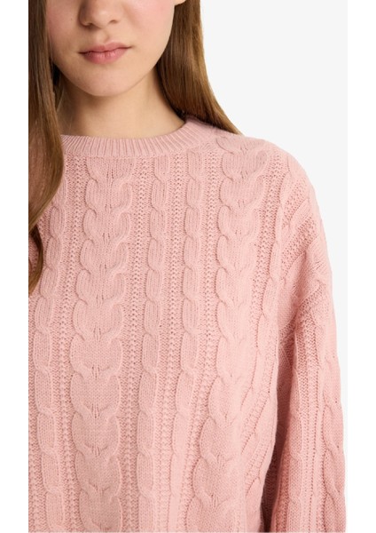 Coool Regular Fit Bisiklet Yaka Triko Kazak T4518AZ25WN indirimleri