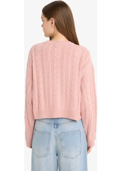 Coool Regular Fit Bisiklet Yaka Triko Kazak T4518AZ25WN