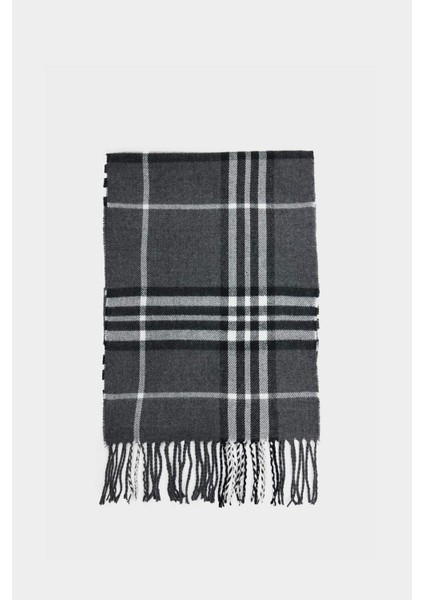 Erkek Kareli Dokuma Atkı C8269AX25WN fiyatları