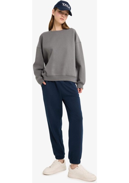 Beli Lastikli Jogger Eşofman Altı X5391AZ25WN