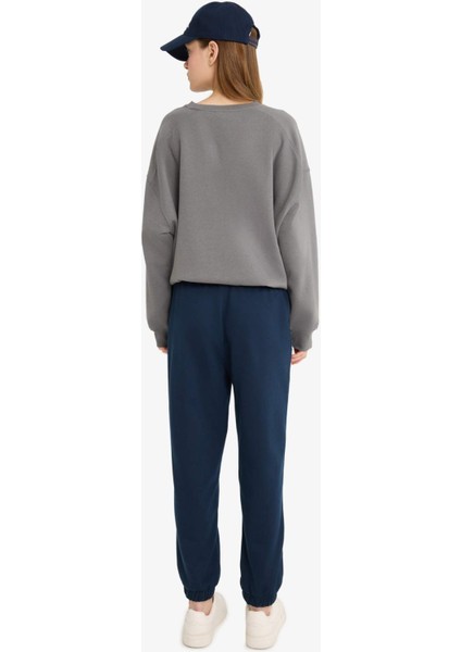 Beli Lastikli Jogger Eşofman Altı X5391AZ25WN