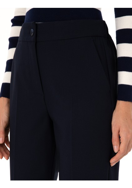 Kadın Lacivert Kumaş Pantolon 50309860-VR033 indirimleri