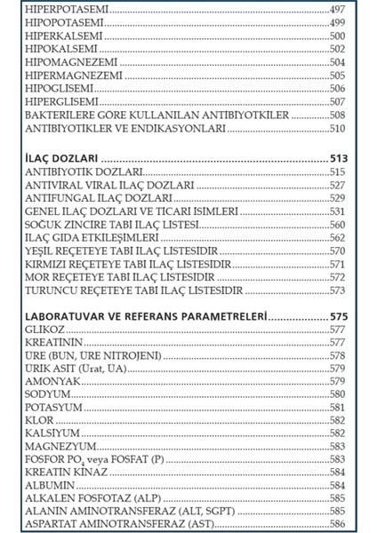 Örnek Reçete Cep Kitabı Servet Yolbaş Tıp Öğrencileri ve Hekimler İçin Kaynak fırsatları