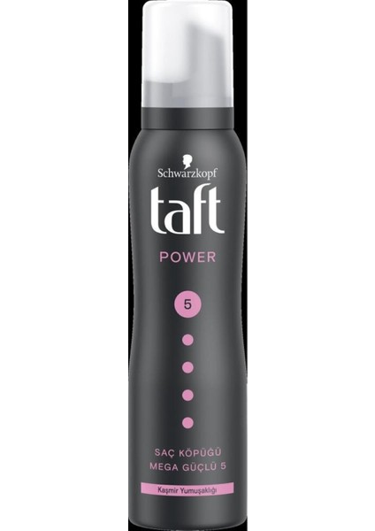 Taft Power Saç Köpüğü Vegan 150 ml Kaşmir Yumuşaklığı ve Hacim Kuru Yıpranmış Saçlar indirimleri