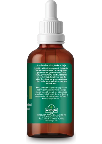 Suya Dayanıklı Saç Bakım Yağı 30 ml Jojoba Biberiye Lavanta Nane Çay Ağacı Amla Tüm Saçlar