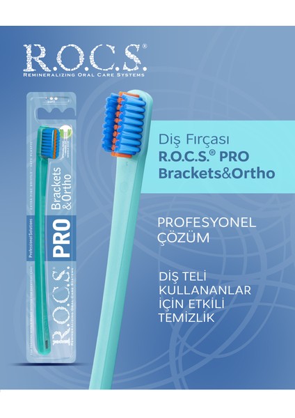 Ortodonti ve Braketlere Özel Orta Sertlikte Tekli Diş Fırçası Unisex Türkiye Üretimi fiyatları
