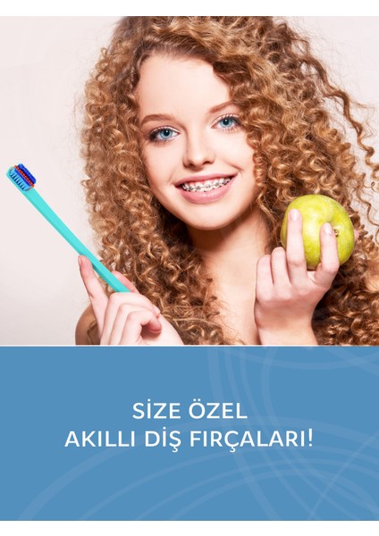 Ortodonti ve Braketlere Özel Orta Sertlikte Tekli Diş Fırçası Unisex Türkiye Üretimi indirimleri