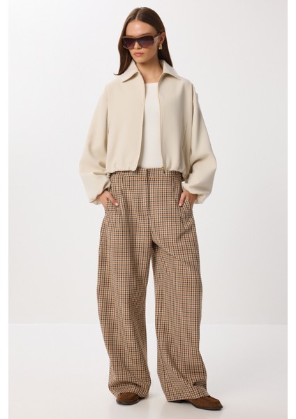 Balon Kesim Dokuma Ceket LDP0084 Taş fiyatları