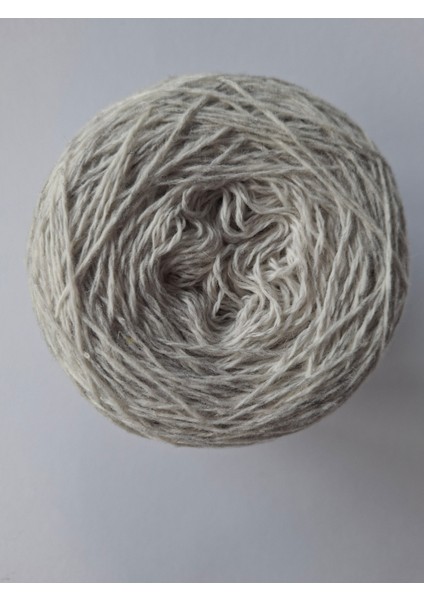 Çok Açık Gri Renkli,bükümlü, %35 Yün - %65 Akrilik Shetland Örgü Ipi (200 Gr.) fırsatları