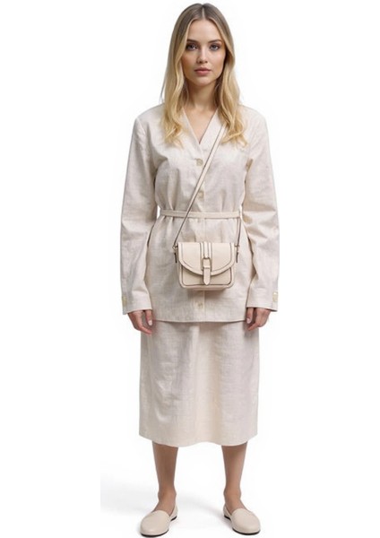 Kadın Tokalı Mini El Çantası Deri Görünümlü Şık ve Kompakt Günlük Stil fiyatları