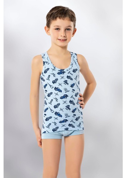 Iç Giyim (6 Adet) Kota Erkek Çocuk Baskılı Likralı Atlet fiyatları