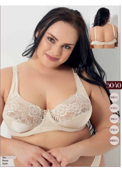 Iç Giyim Godewo Dantelli Toparlayıcı (Minimizer) Balenli Sütyen